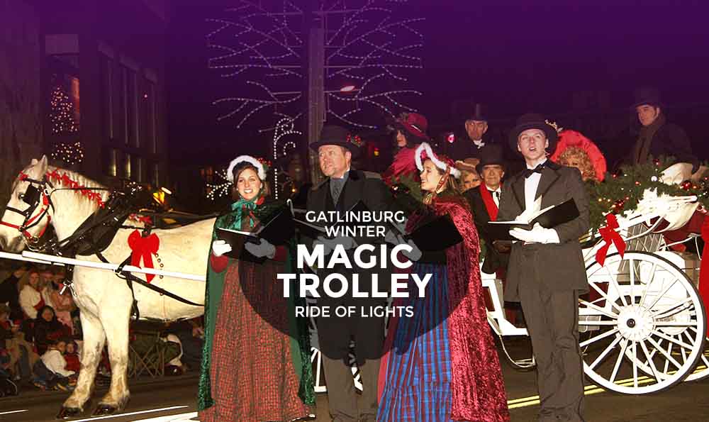 Gatlinburg Winter Magic Trolley Ride of Lights The All Gatlinburg Blog
