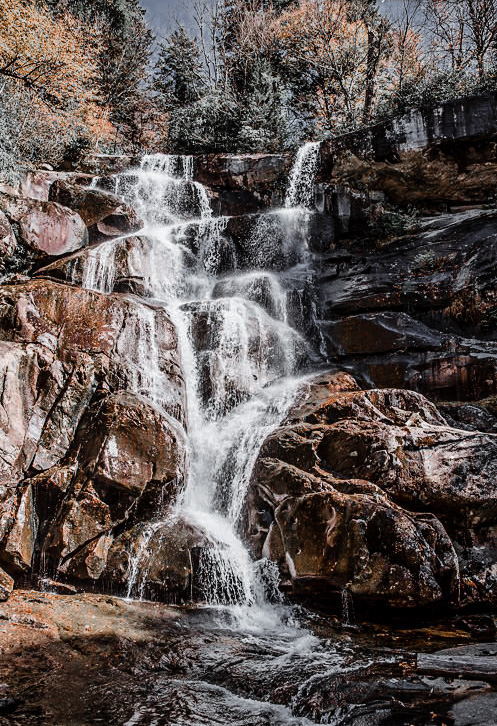 Explore Gatlinburg like a pro! This is the tallest waterfall in the Great Smoky Mountains National Park.