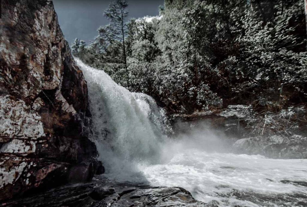 Abrams Falls is a great sight all year round but especially in the Fall season!