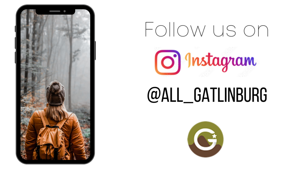 Follow us on Instagram for all the content in Gatlinburg!