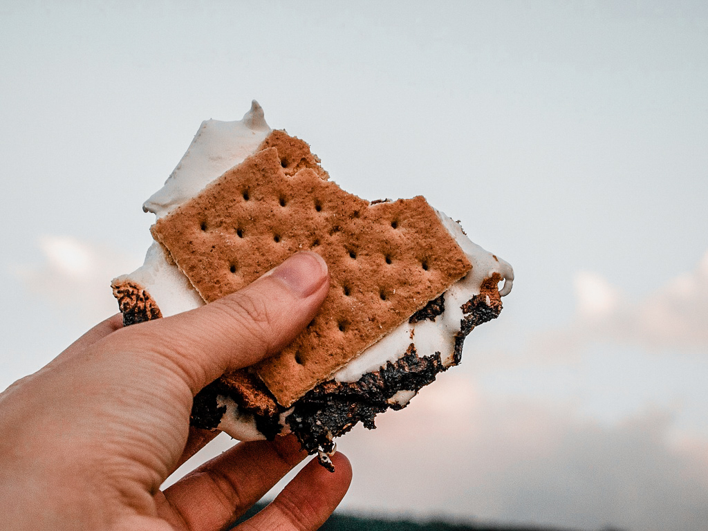 Enjoy your Gatlinburg S'mores recipe - gooey warm goodness