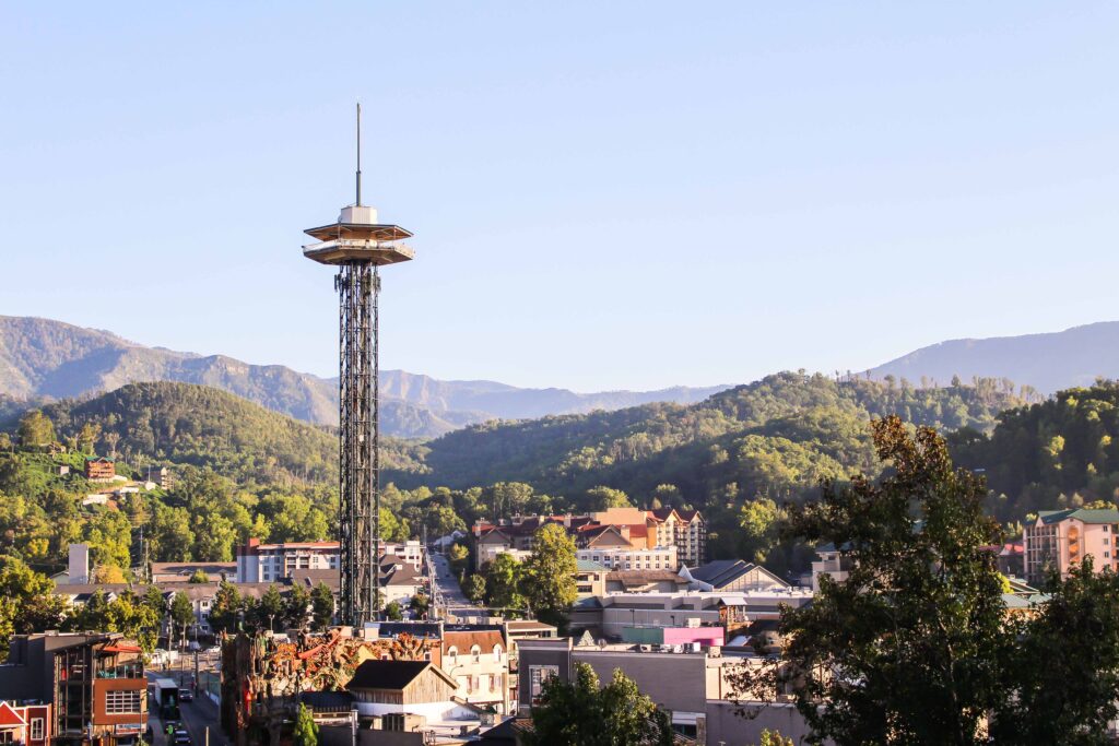 Gatlinburg Downtown Skyline