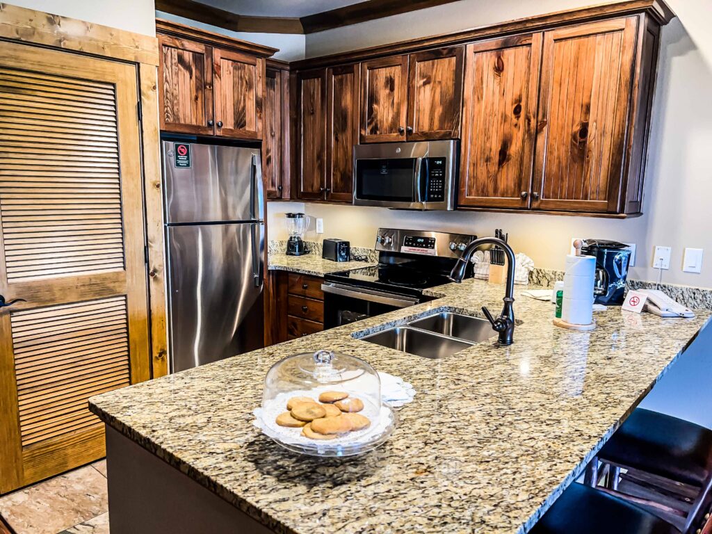 Gatlinburg hotel kitchen