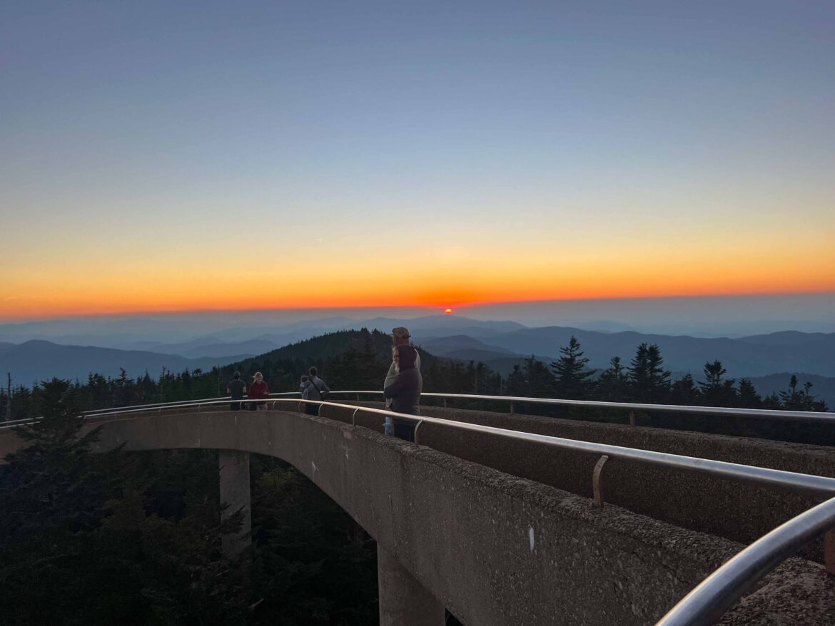 Clingmans Dome Sunset