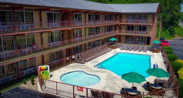 Wild Bear Inn Hotel Detail Page - Trees - Gatlinburg Vacation Packages